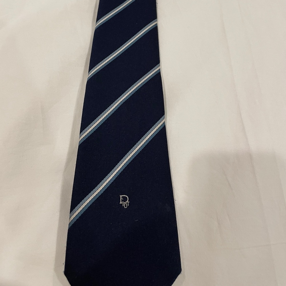 Men’s Dior stripe tie